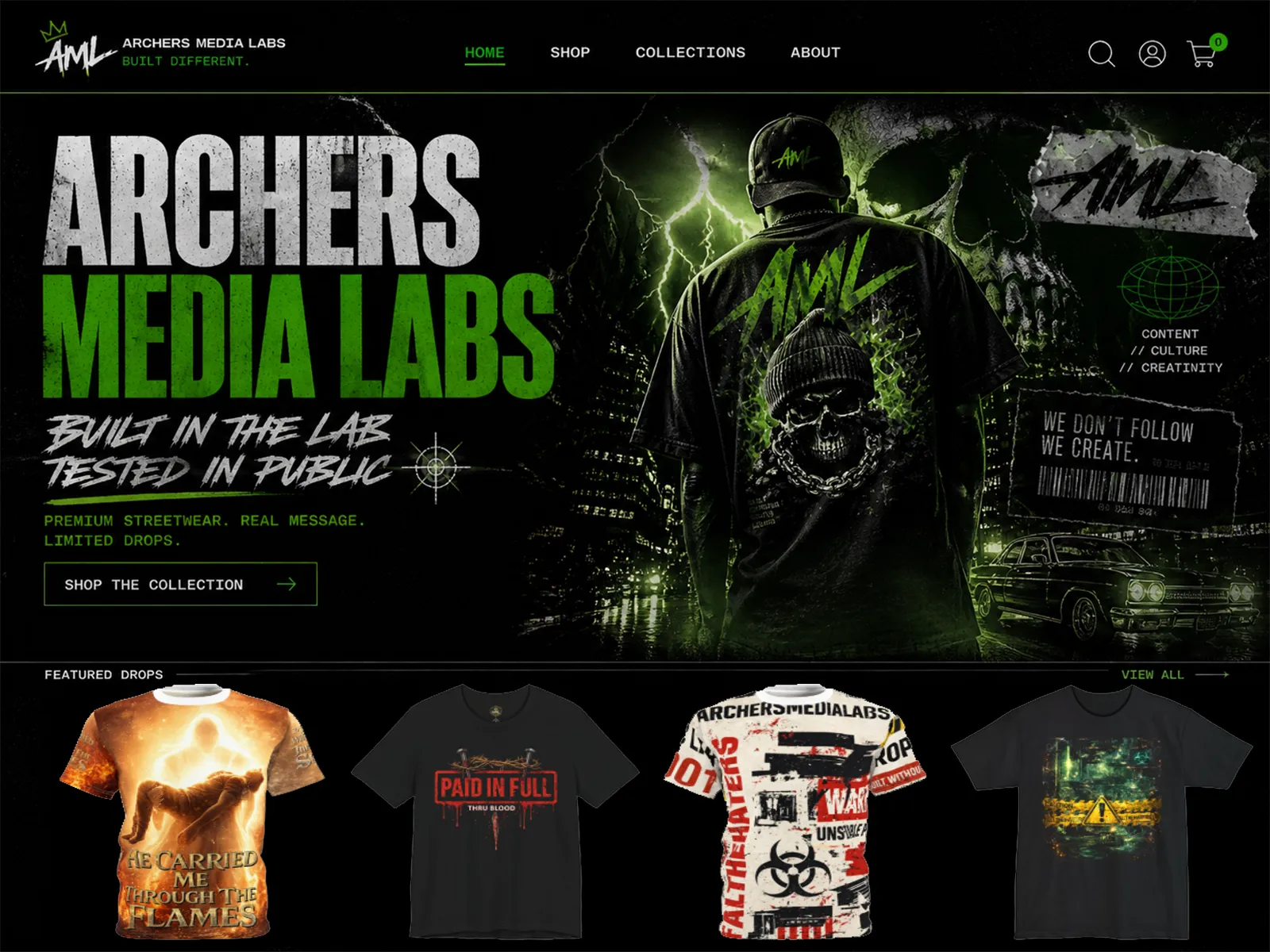 Storefront preview